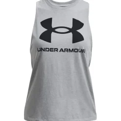 Under Armour Armour Live Sportstyle Graphic Tank Top Ladies in Grey