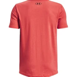 Under Armour Armour Pjt Rck Show Your Fam Ss Gym Top Boys in Orange