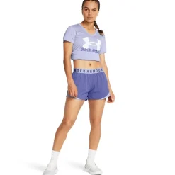 Under Armour Armour Play Up Shorts in Grey