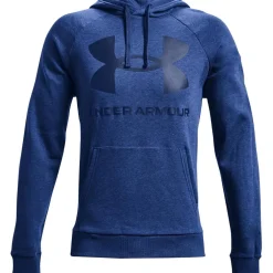 Under Armour Armour Rival Fleece Hoodie in Blue