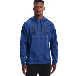 Under Armour Armour Rival Fleece Hoodie in Blue
