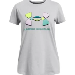 Under Armour Armour Ua Colorblock Bl Ss Gym Top Girls in Grey