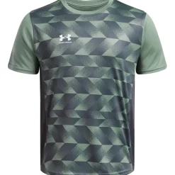 Under Armour Challenger Crew Neck Athletic Top in Green