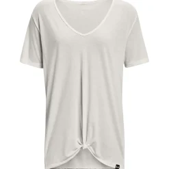 Under Armour Completer V-Neck Relaxed Fit T-Shirt in White