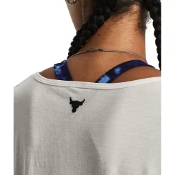 Under Armour Completer V-Neck Relaxed Fit T-Shirt in White