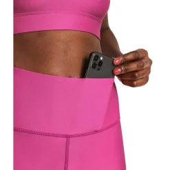 Under Armour Compression Fit Biking Shorts in Pink