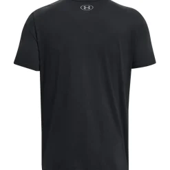Under Armour Crew Neck Relaxed Fit Bull T-Shirt in Black
