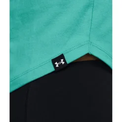 Under Armour Cropped Regular Fit Crew Neck T-Shirt in Green