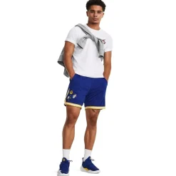 Under Armour Curry Goat Regular Fit Short Sleeve T-Shirt in White