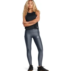 Under Armour Emboss Leggings in Grey
