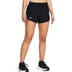 Under Armour Fly By Fitness Gym Shorts in Black