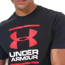 Under Armour GL Foundation Short Sleeve T-Shirt in Black