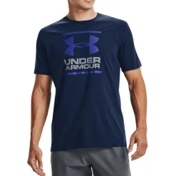 Under Armour GL Foundation Short Sleeve T-Shirt in Navy