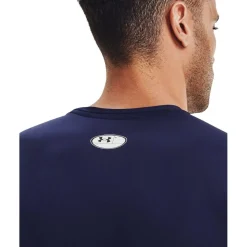 Under Armour Heat Gear Compression Sleeveless T-Shirt in Blue