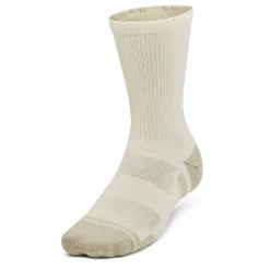 Under Armour Heatgear Crew Socks 3 Pack in Green