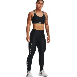 Under Armour HeatGear Reflective Leggings in Black