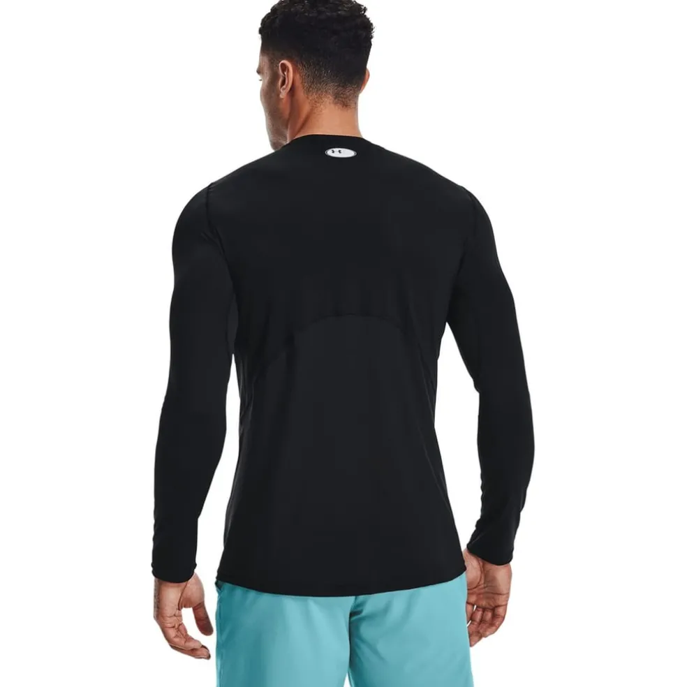 Under Armour Hg Armour Fitted ls in Black