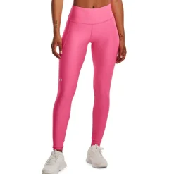 Under Armour HiRise Athletic Running Pants in Pink