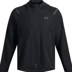 Under Armour Hooded Athletic Regular Fit Sweatshirt in Black