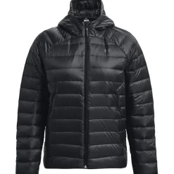 Under Armour Hooded Regular Fit Long Jacket in Black