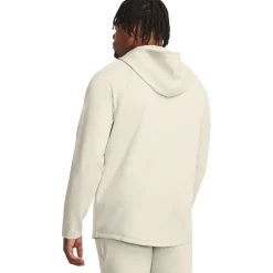 Under Armour Hooded Track Long Jacket in White