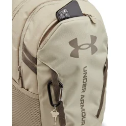 Under Armour Hustle 6.0 Backpack in Brown