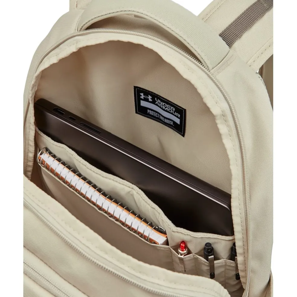 Under Armour Hustle 6.0 Backpack in Brown