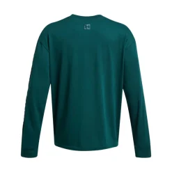 Under Armour Hw Tonal Wordmark Long Sleeve T-Shirt in Blue