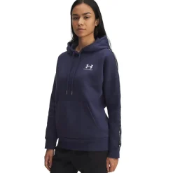 Under Armour Icon Fleece Tape Hoody Ld54 in Blue