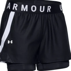 Under Armour 2in1 Shorts Ladies in Black