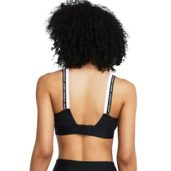 Under Armour Inf Mid 2 Rib Bra in Black