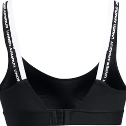 Under Armour Inf Mid 2 Rib Bra in Black