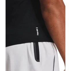 Under Armour Iso Compression Fit Crew Neck Tank in Black
