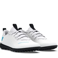 Under Armour Junior Shadow 2.0 Turf Trainers in White