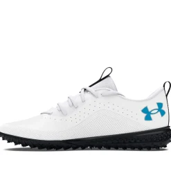 Under Armour Junior Shadow 2.0 Turf Trainers in White
