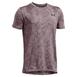 Under Armour Juniors Tech Vent Geode T-Shirt in Grey