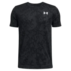 Under Armour Juniors Tech Vent Geode T-Shirt in Black