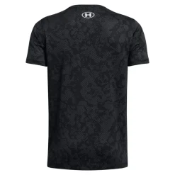 Under Armour Juniors Tech Vent Geode T-Shirt in Black