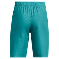 Under Armour Juniors Woven Emboss Shorts in Blue