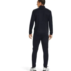 Under Armour Knit Long Sleeve Mock Neck Track Suit in Black