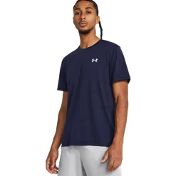 Under Armour Launch Crew Neck Regular Fit Athletic Top in Blue