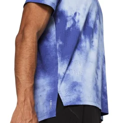 Under Armour Launch Elite Crew Neck Regular Fit T-Shirt in Purple