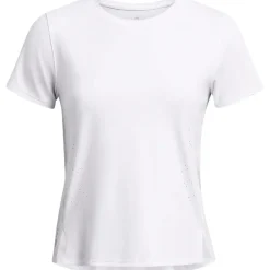 Under Armour Launch Elite Crew Neck Relaxed Fit T-Shirt in White