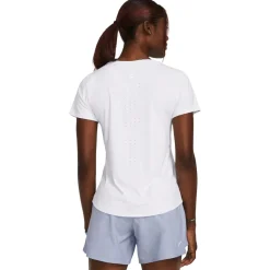 Under Armour Launch Elite Crew Neck Relaxed Fit T-Shirt in White