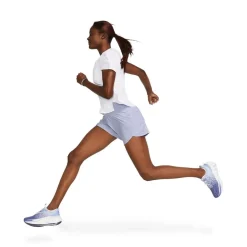 Under Armour Launch Elite Crew Neck Relaxed Fit T-Shirt in White