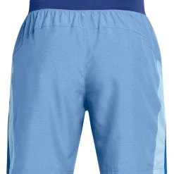 Under Armour Launch Heather Running Shorts in Blue