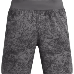 Under Armour Launch Pro Printed Running Shorts in Grey