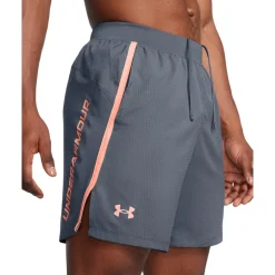 Under Armour Launch Texture Shorts in Grey