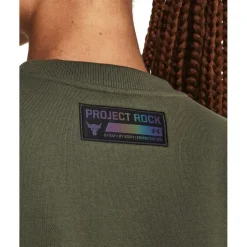 Under Armour Long Sleeve Relaxed Fit Crew Neck Sweater in Green