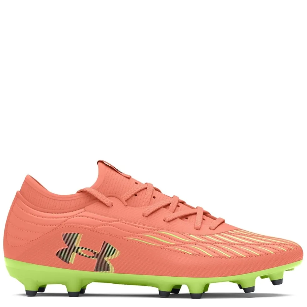 Under Armour Magnetico Elite 4 Firm Ground Football Boots in Orange